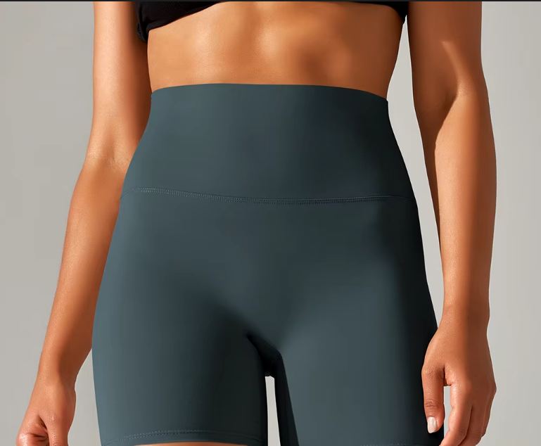 Women Yoga Shorts, Fitness Shorts, Running Cycling Shorts, High Waist Summer Workout Gym Shorts